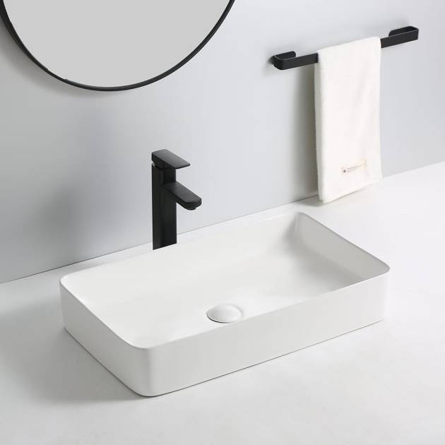 Recessed basin